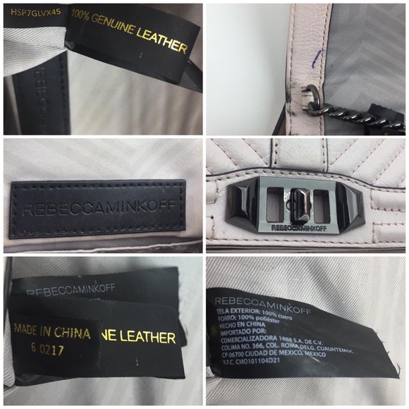 Rebecca Minkoff Chevron Quilted Small Love… - Picture 7 of 8